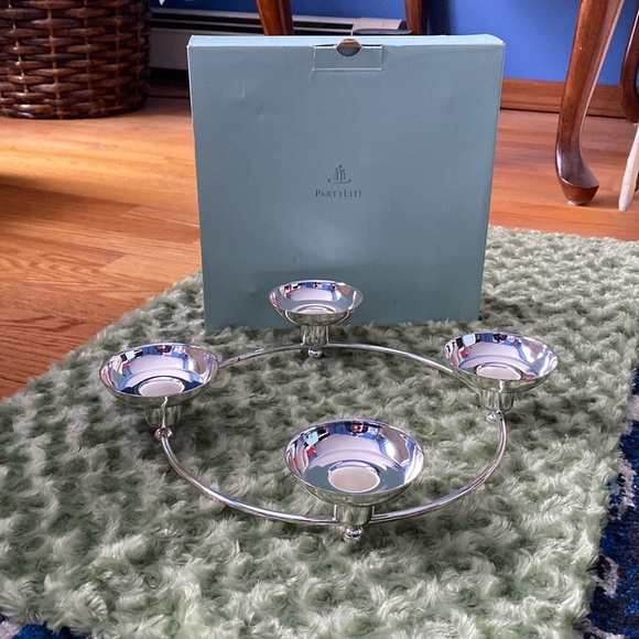 🌟PartyLite Silver Plate Century - Picture 1 of 4